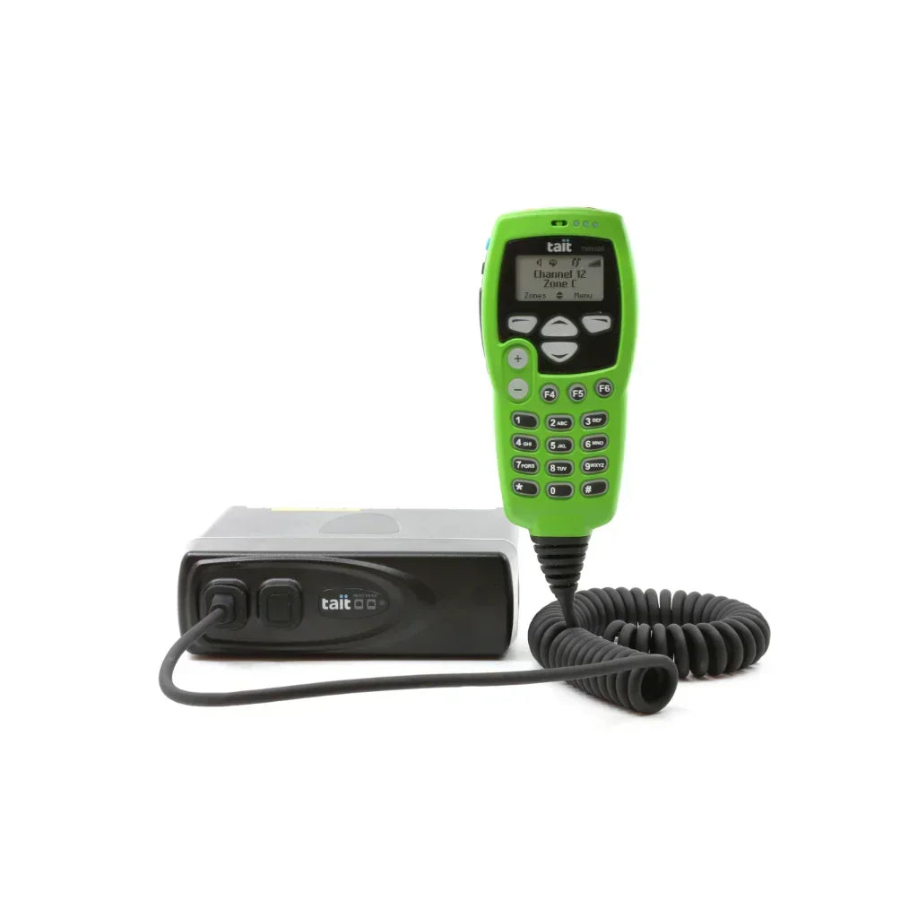 Collection of Tait TM9355 Radio HHCH Green front in a gallery layout